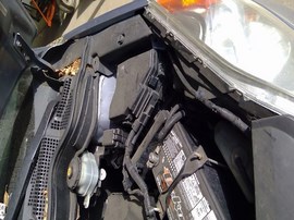 2008 HONDA CR-V, BLUE, EX-L, 2.4L, AT, FWD.   A25185